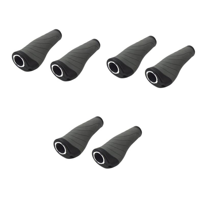 Supvox 3 Sätze Fahrradgriff Bike Grips Trimmfahrrad Bike Gadgets Fahhradlenker Fahrad Zubehör Rennrad Auto Fahrradträger Zyklus Handhaben Griffe Fahrrad Lenker Abdeckung Black 2 Stück * 3 von Supvox