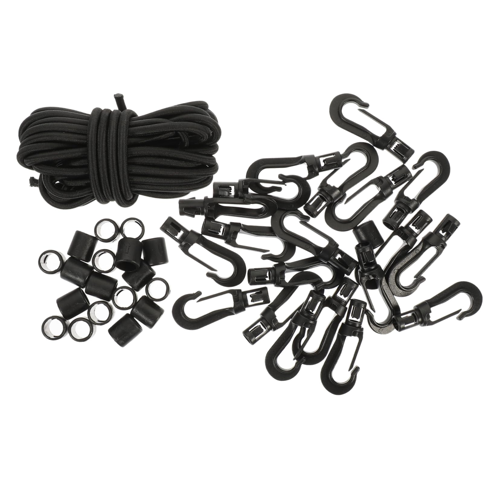 Supvox 5 Meter Elastisches Bootsseil Mit Praktischen Festmachern Und Langem Haken Ideales Bootszubehör Für Kajak Kanu Und Motorboot Verstellbarer Befestigungsclip Für Sicheres von Supvox