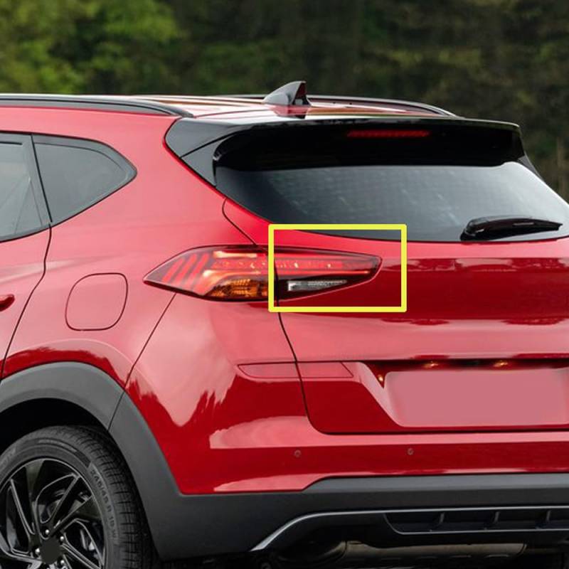 SUROK Rücklicht Rückleuchte für Hyundai Tucson 2019 2000 2021, Auto Rücklicht Montage Bremslicht Blinker Links Rechts Ersatzteile,Left-Inside 1PCS von SUROK