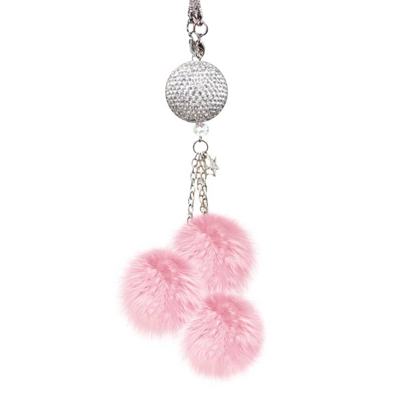 Surakey Kristall Auto Anhänger Deko Innen Bling Strass Rückspiegel Dekoration Hanging Ornament, Auto Rückspiegel Hängen, Sonnenfänger Auto Inneneinrichtung, Auto Spiegel Zubehör Für Frauen Männer von Surakey