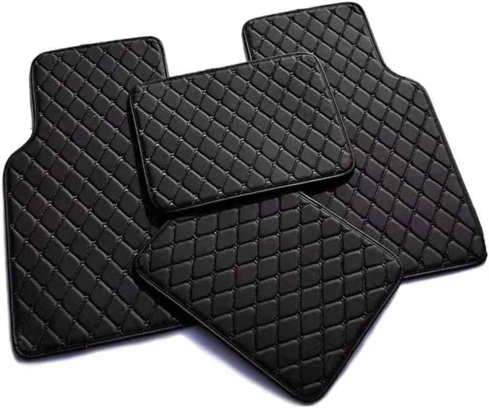 Auto-Fußmatten für Mitsubishi Diamante ES Kombi Leicht zu reinigen, schmutzabweisend und staubdicht,normal-A/All-black von SureRekS