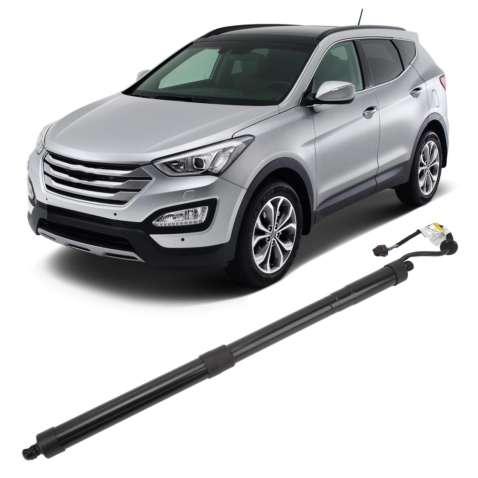 SustVita Rear Hatch Trunk Strut Replacement for Santa Fe 2013-2018, Electric Tailgate Lift Support, 81771 B8100 von SustVita