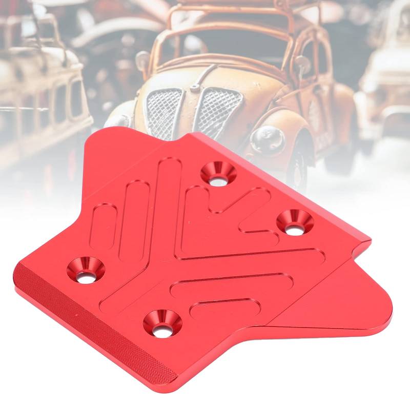 SustVita Rückplatten-Schutzabdeckung, robuste und langlebige Rückplatten-Schutzabdeckung für ARRMA KRATON 6S 1/8 RC-Car, (Rot) von SustVita