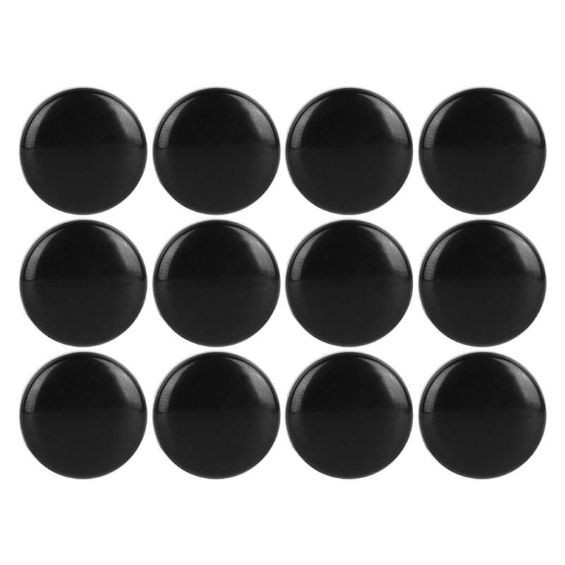 Car Screw Cover, 12Pcs Schwarz Universal Car Door Screw Protection Cover Schutz dekoratives Zubeh?r von Suuonee