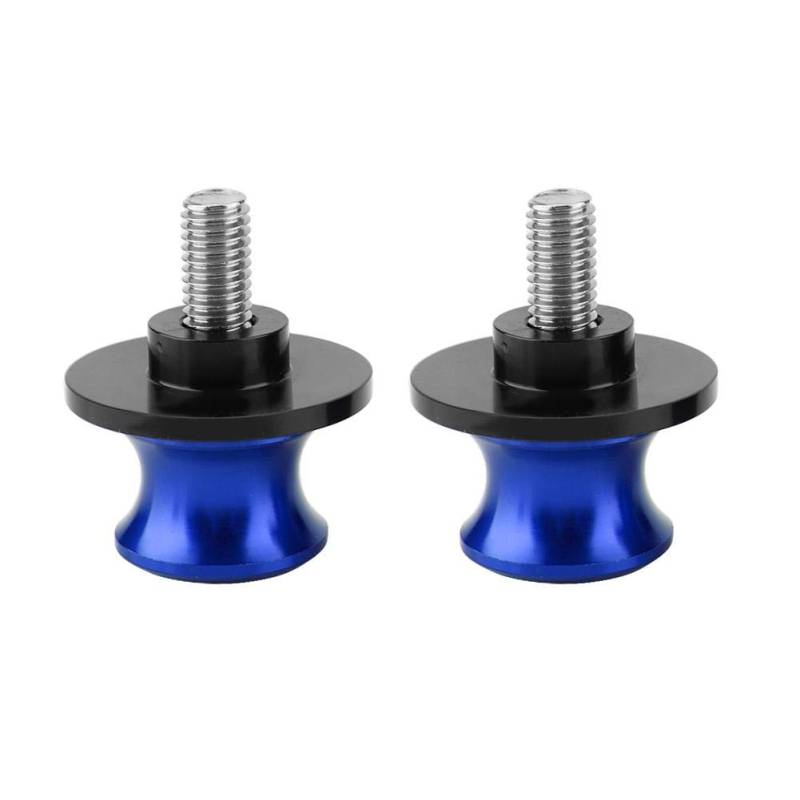 Schwenkarmspule, 2pcs 6mm CNC Schieberegler stehen hinterer Standplatz Schwingen Spulen Schweber Standplatz Schwingen Spulen Schwenkarmspulen für hinteren St?nder(Blue) von Suuonee