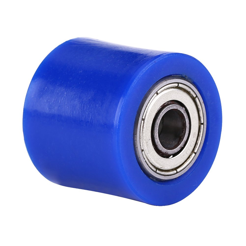 Suuonee Ketten rolle, 8mm Universal Ketten rolle Spann rolle Radfü hrung für Motorrad Dirt Bike Enduro[Blau] von Suuonee