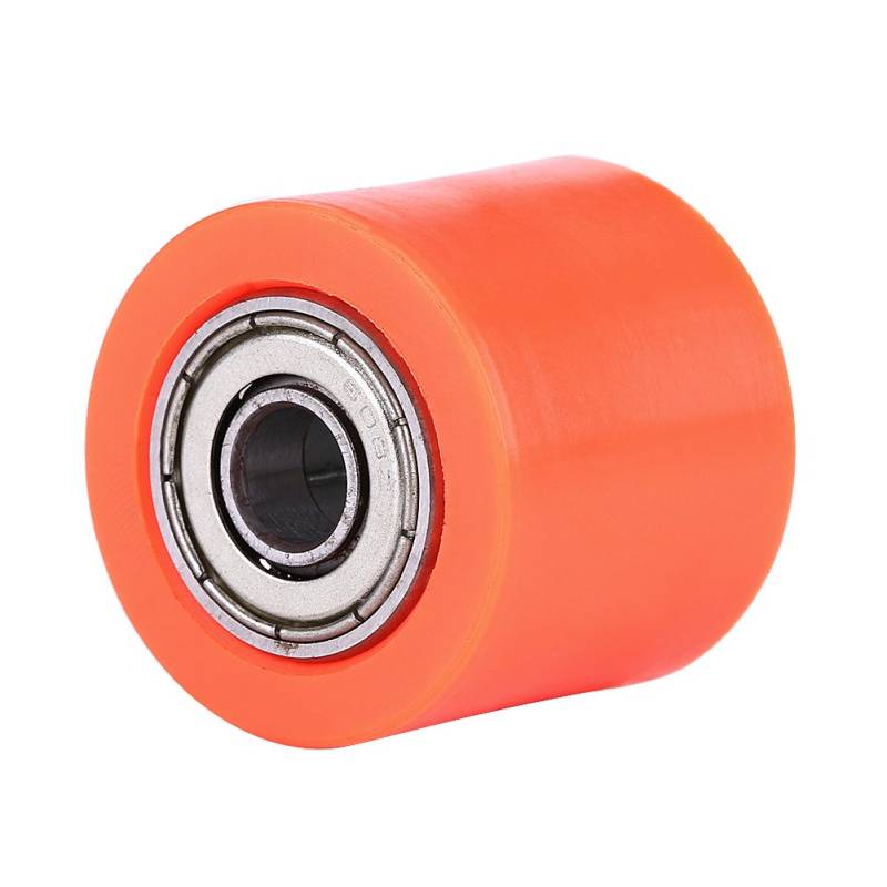 Suuonee Ketten rolle, 8mm Universal Ketten rolle Spann rolle Radfü hrung für Motorrad Dirt Bike Enduro[Orange] von Suuonee