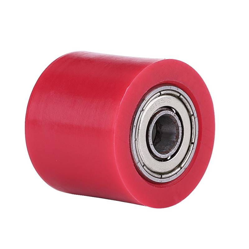 Suuonee Ketten rolle, 8mm Universal Ketten rolle Spann rolle Radfü hrung für Motorrad Dirt Bike Enduro[rot] von Suuonee