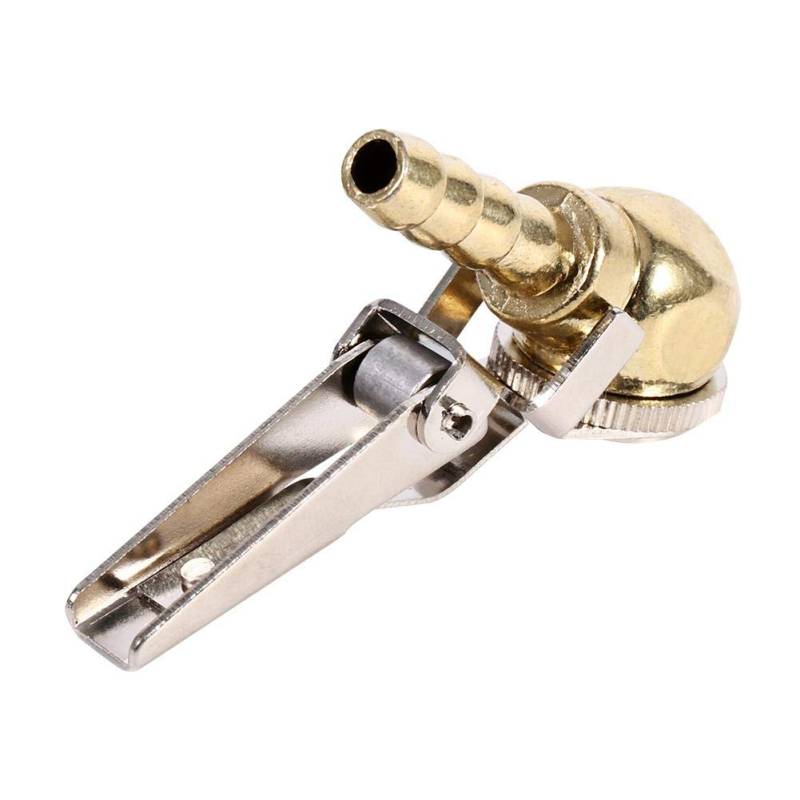 Suuonee Reifenventil Luft Futter, Reifenfüllerwert, Schlauchstutzen Clip-On Ball Fuß Luftfutter Reifen/Reifenfüller Manometer Fitting Tool von Suuonee