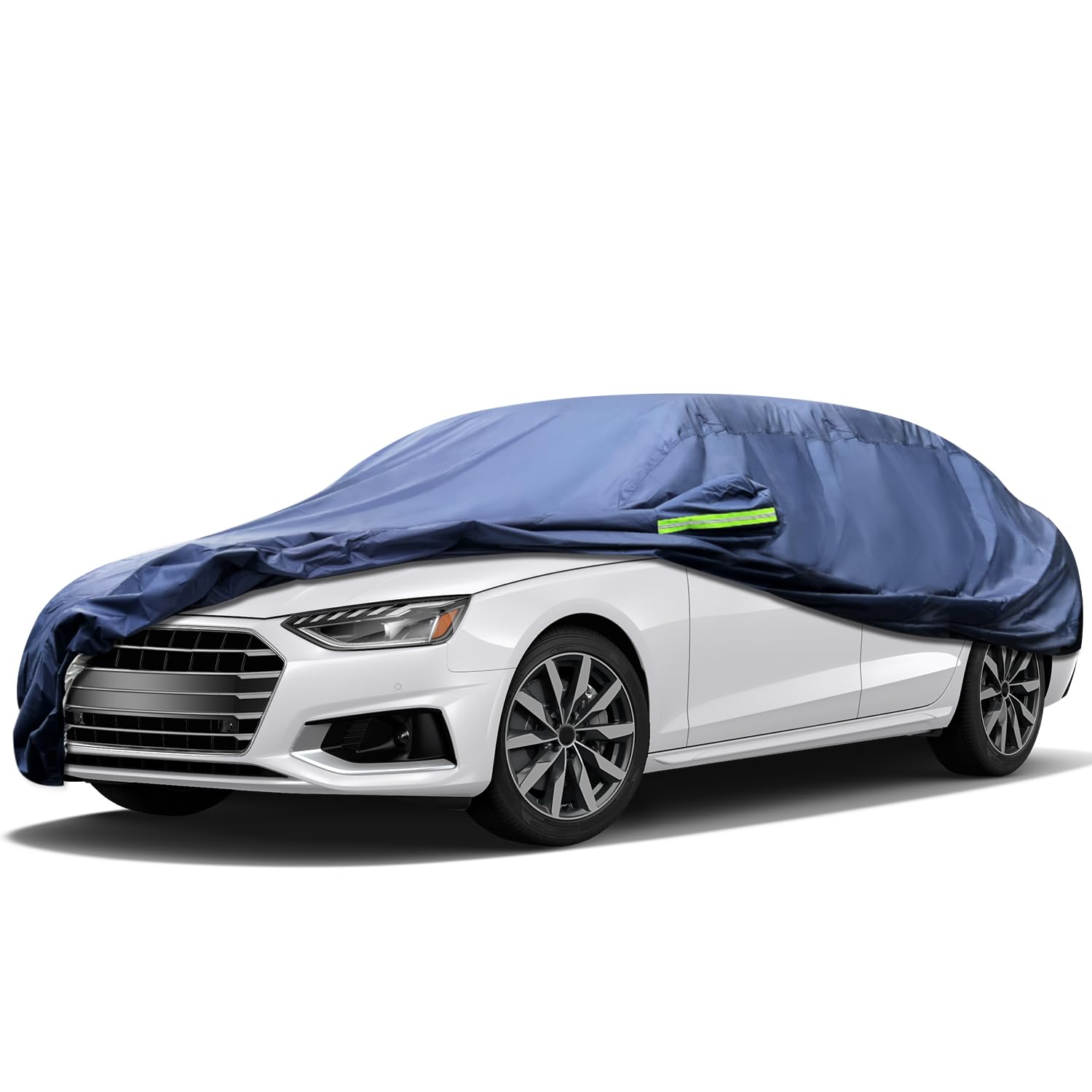 Svnqney Autoabdeckplane 10 Schichten Vollgarage Autoabdeckung Vollgarage Staubdicht Wasserdicht Autohülle Autoplane Car Cover für Audi A3 Sportback 2014-2024 von Svnqney