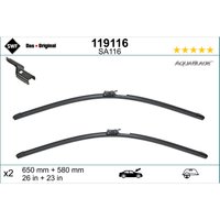 Scheibenwischer SWF 119116, Länge 650+580mm, Vorne, 2 Stück von Swf