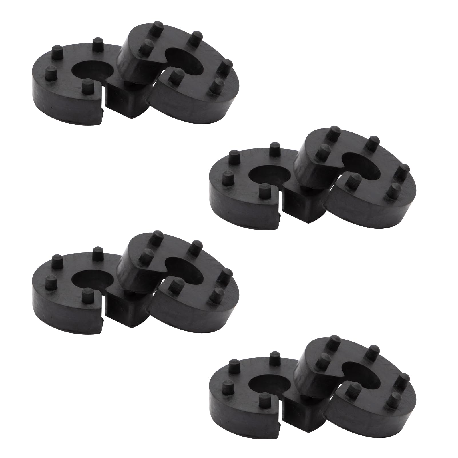 Swgaunc 8pcs Federwegbegrenzer, Set Positionierung Passend für alle Auto 16mm von Swgaunc