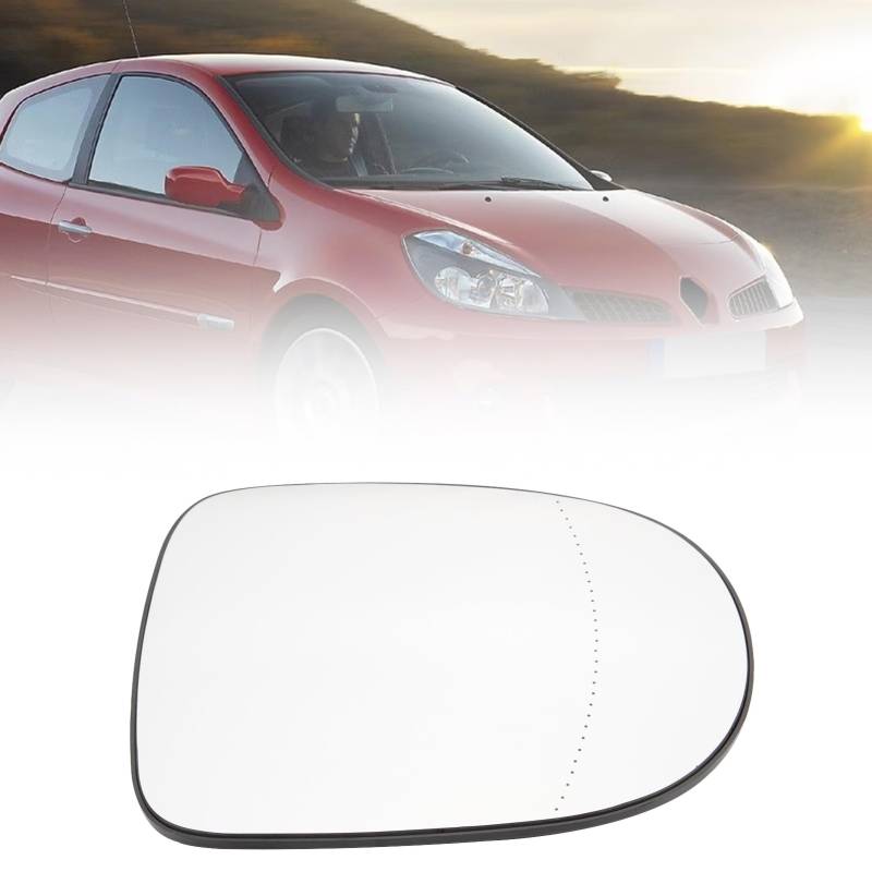 Swgaunc Spiegelglas Beheizt Rechts für Clio III 2009 – 2012 Modus 2007 – 2012 7701069522 7701069553 von Swgaunc