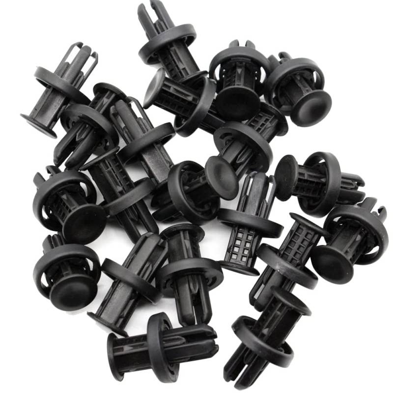 Swiixxer 100 StüCk Clips Halter Befestigung Schrauben Befestigungen Mutter Klemme 91505-TM8-003 für von Swiixxer