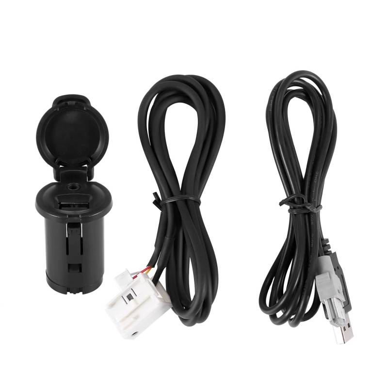 Swiixxer Auto Stereo Stecker USB AUX Kabel Satz für 206 207 307 407 408 508 607 für C3 C4 C5 C6 für RD43 RD45 von Swiixxer