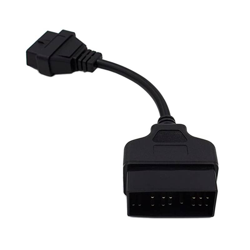 Swiixxer FüR 22Pin zu OBDII 16Pin Buchse Adapter Kabel für 22 Pin OBD II OBD Diagnose Kabel von Swiixxer