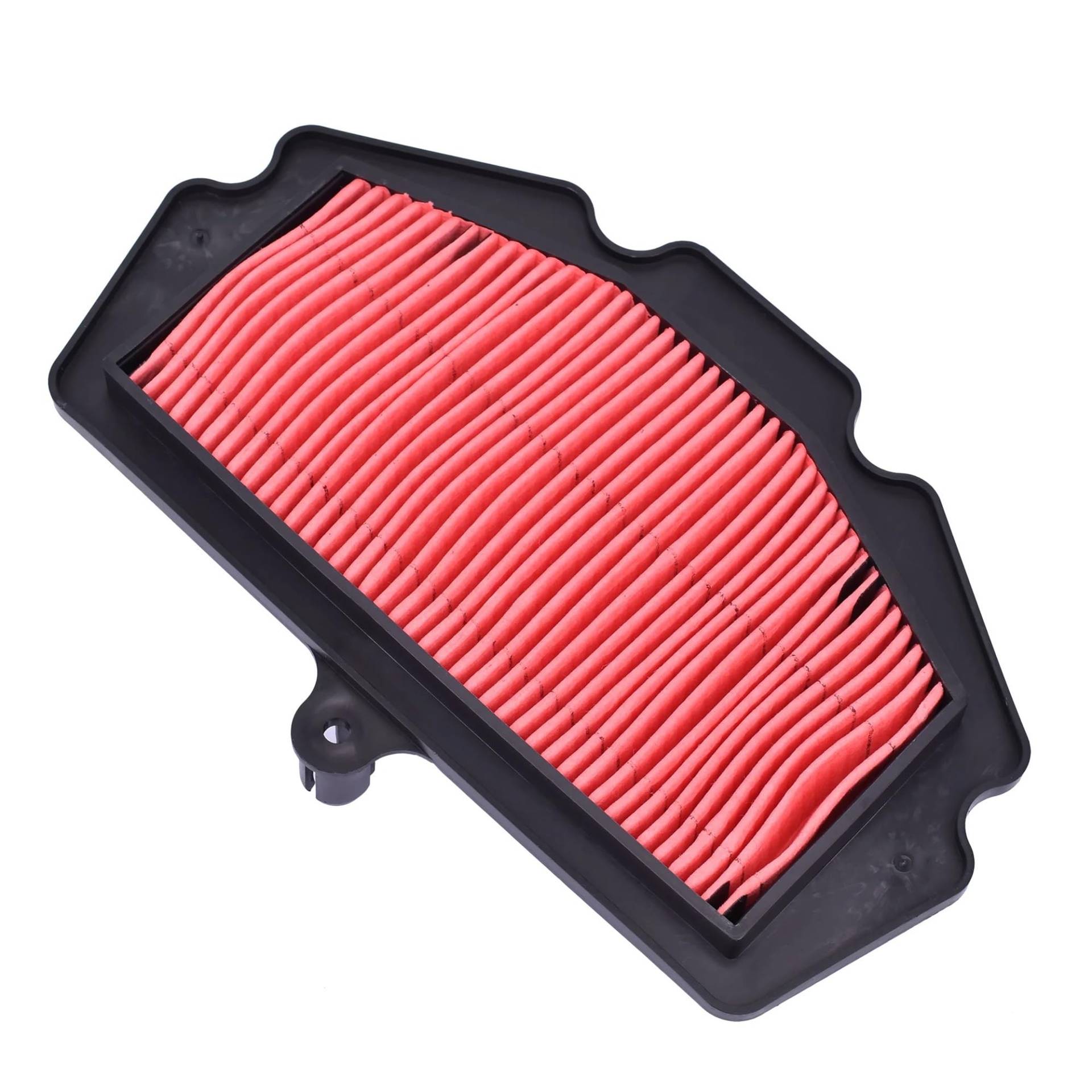 Motorluftfilter for EX400 Ninja 400 KRT Edition ABS KRT Ed ER400 Z400 ABS ER Z EX 400 2018 2019 20 2021(Red) von SxcXChAom