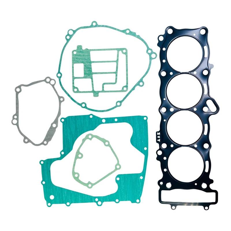 Motorrad-Mithelfer Zylinderkopf Kurbelgehäusedeckel Ölwanne Dichtungssätze Set for R1 YZFR1 YZF-R1 2004-2006(The Kits) von SxcXChAom