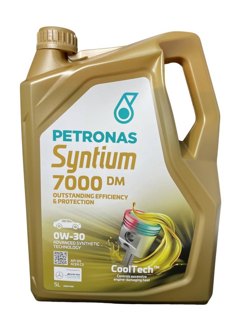 Motoröl Petronas Syntium 7000 DM 0W30, 5 Liter von Syntium