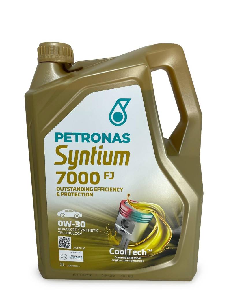 Motoröl Petronas Syntium 7000 FJ 0W30, 5 Liter von Syntium