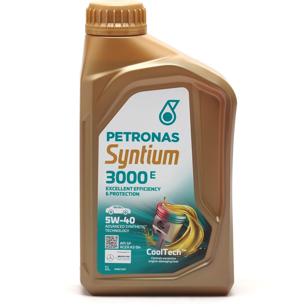 PETRONAS Syntium 3000 E 5W-40 | 1 Liter | 70134E18EU von Syntium