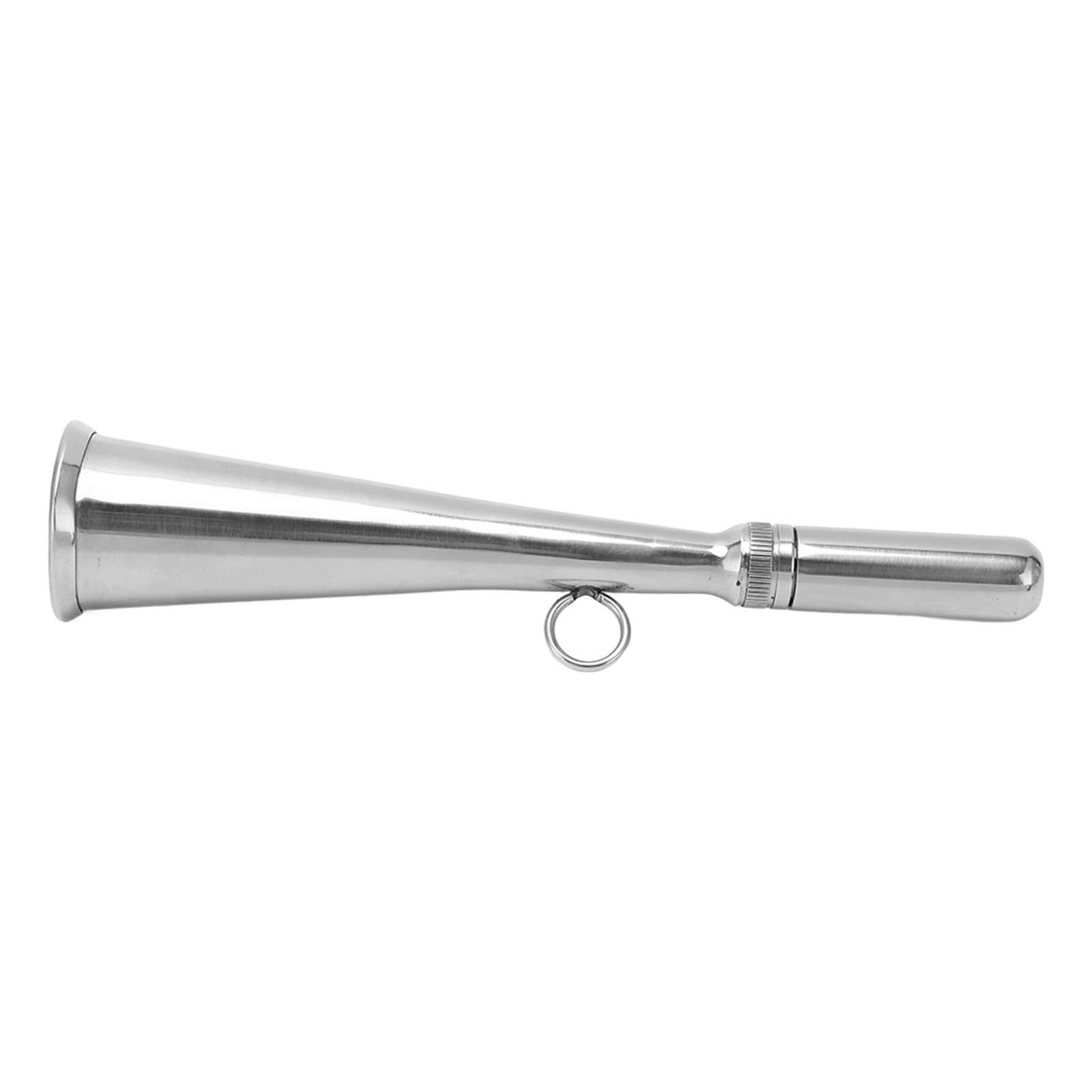 Handheld Foghorn -Boot, Foghorn -Boot Horn Nebel, Handheld Foghorn Edelstahl Nebelhorn, Abnehmbares Mundstück -Accessoire für Boot von Syrisora