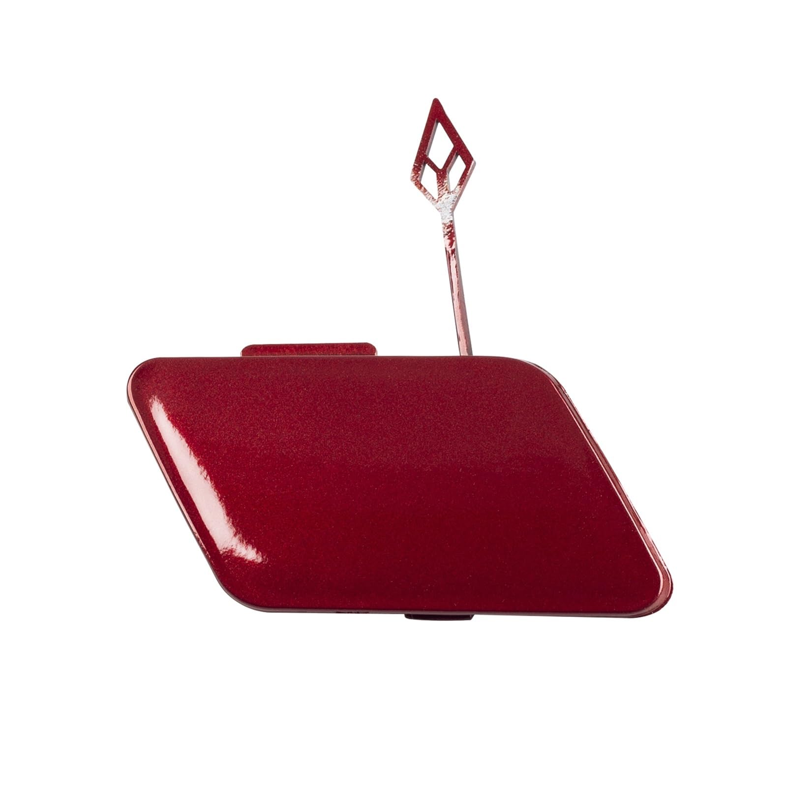 Szwaldaper, for Chevrolet, for Cruze, 2009–2014, 96981700 Autozubehör, vordere Stoßstange, Abschlepphakenkappe, Abschleppösenabdeckung Ersatz-Abschlepphakenkappe(Red Passenger Side) von Szwaldaper