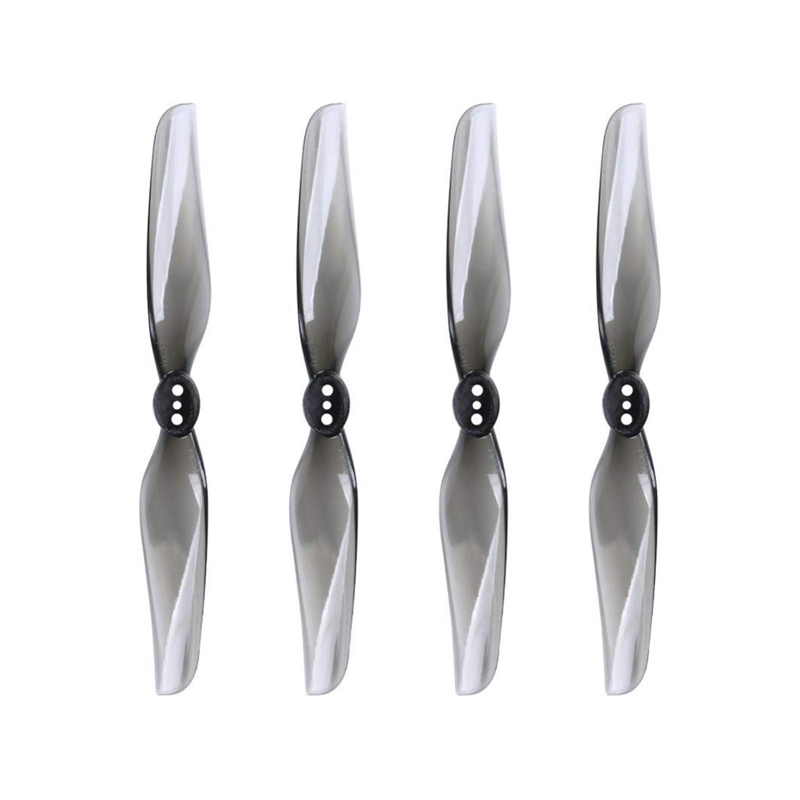 Szwaldaper 16 stücke/8 Paar T4030 4 Zoll 2 Klinge Propeller Prop Kompatibel 1404 Motor FPV Racing Drone Kit Drohnenblattpropeller(Crystal Grey) von Szwaldaper