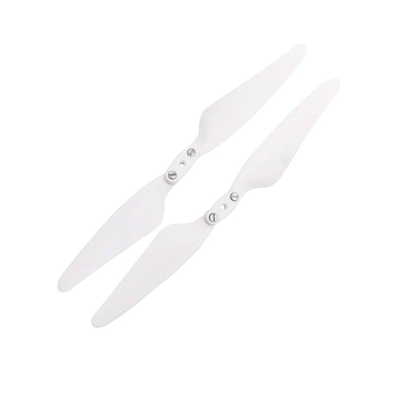 Szwaldaper 2/4/8 Stück Propeller mit Schnellverschluss, Faltbare Propellerstützen, for HUBSAN, Zino H117S CW CCW Paddle Drone Quadcopter Zubehör Drohnenblattpropeller(Bundle 3,White) von Szwaldaper