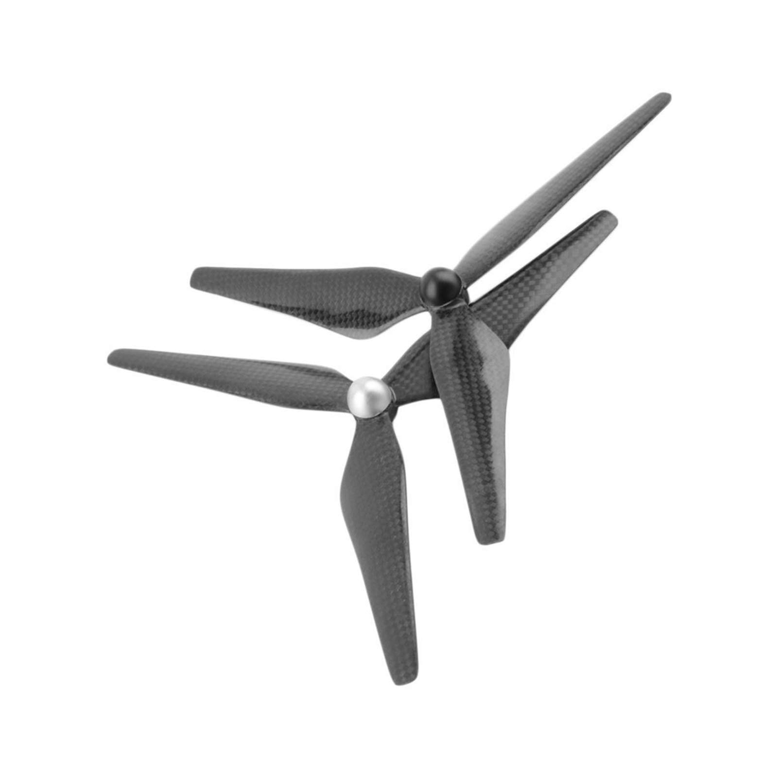 Szwaldaper 2 STÜCKE Carbon 9450 Faser Propeller CW/CCW 3-Blatt Prop, for DJI, for Phantom, 1 2 3 Vision Drohnenblattpropeller von Szwaldaper