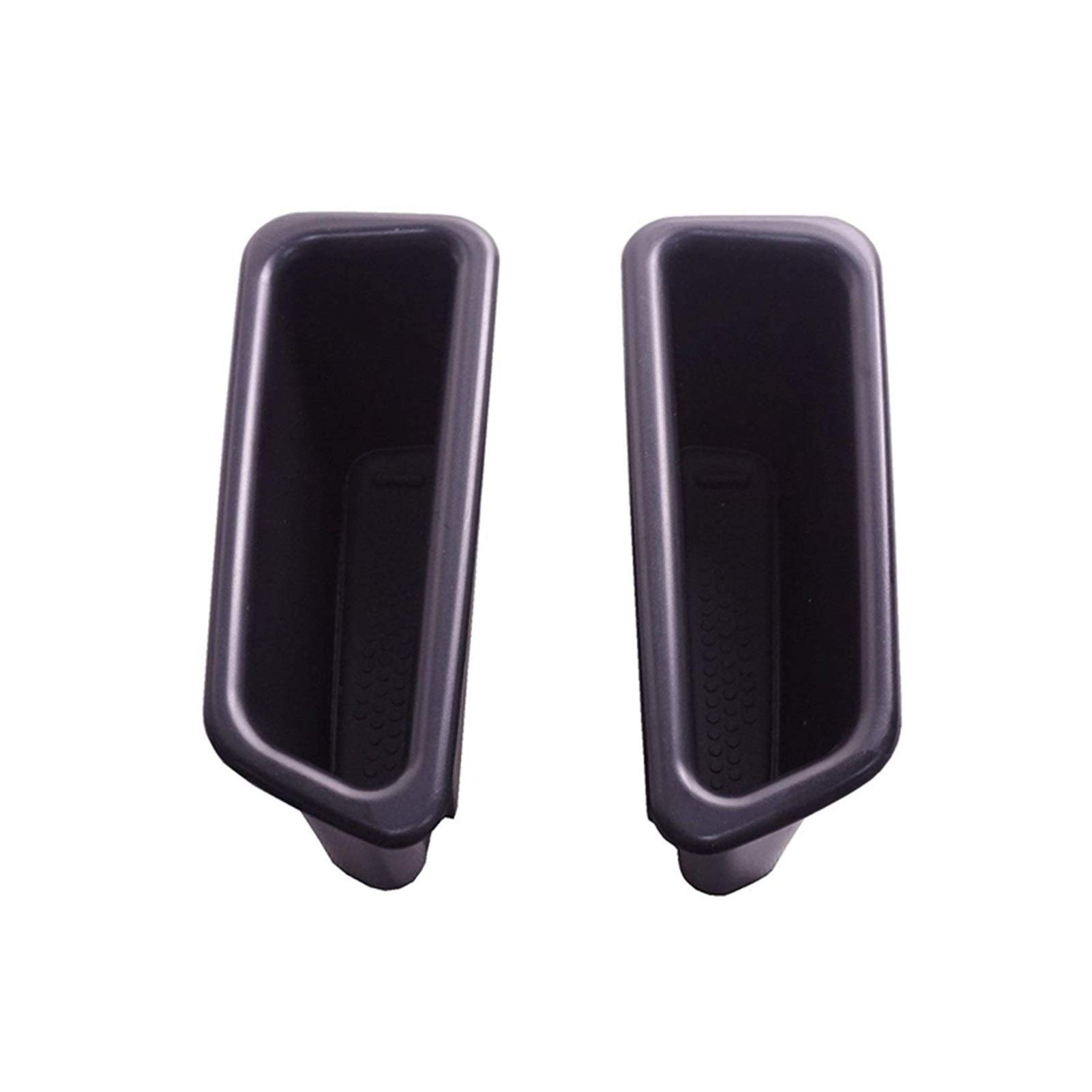 Szwaldaper 2Pcs Car Front Door Side Storage Box Handle Pocket Armrest Telephone Container Suitable, for Volvo, S60 2009 2010 2011 2012 2013 2014 2015 2016 2017 2018 V60 2009 Aufbewahrungsbox für Auto von Szwaldaper