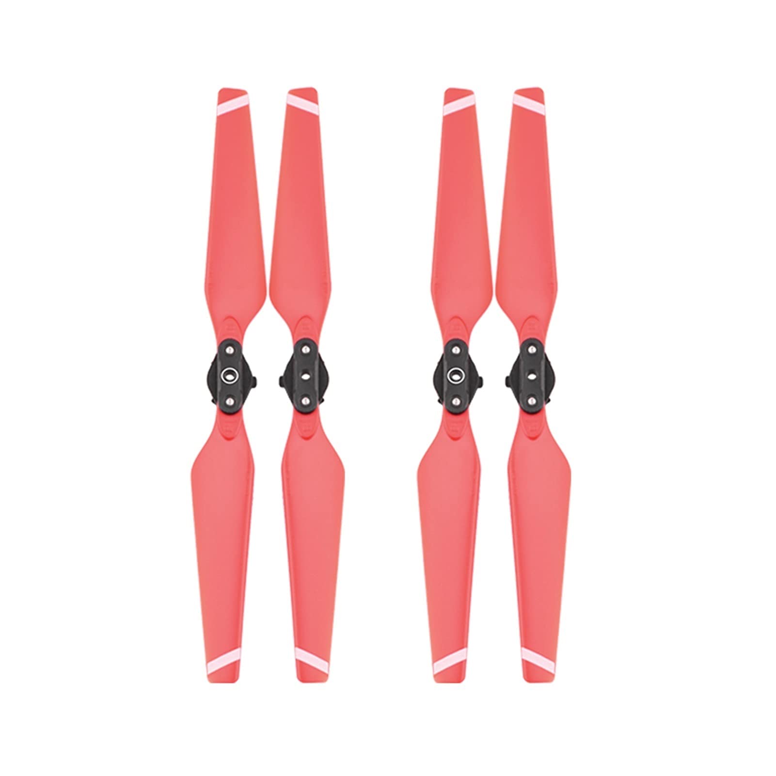 Szwaldaper 4 Stück 8330 Propeller Drohne Schnellverschluss Flügelblatt Klappblatt Requisiten 8330F Fans Ersatzteile, for DJI, for Mavic Pro Drohnenblattpropeller(Red) von Szwaldaper