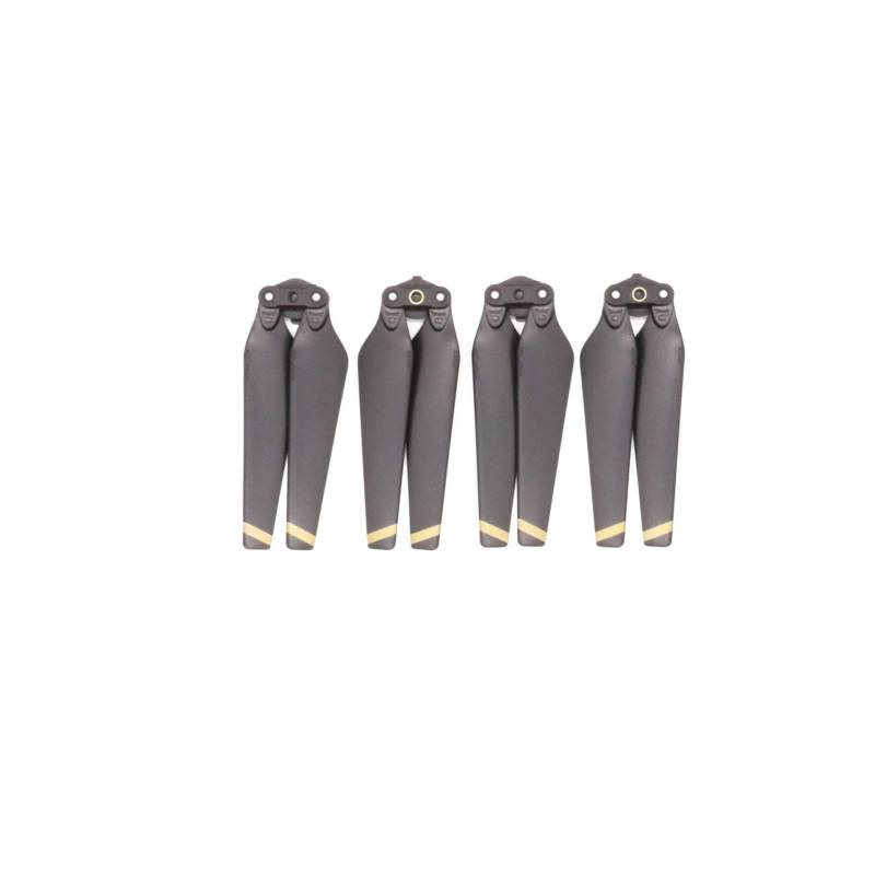 Szwaldaper 4-teiliger Propeller, for DJI, for Mavic Pro Drone-Zubehör 8330 Schnellverschluss-Klappklingen 8330F Ersatz Ersatzteile Dropshipping Drohnenblattpropeller(Golden 4PCS) von Szwaldaper