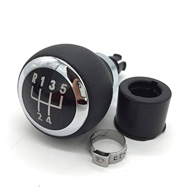 Szwaldaper 5 6-Gang-Schaltknauf, for Passat, B6 2005–2011, manuell Automatik-Schaltknauf(Black 5 Speed Knob) von Szwaldaper