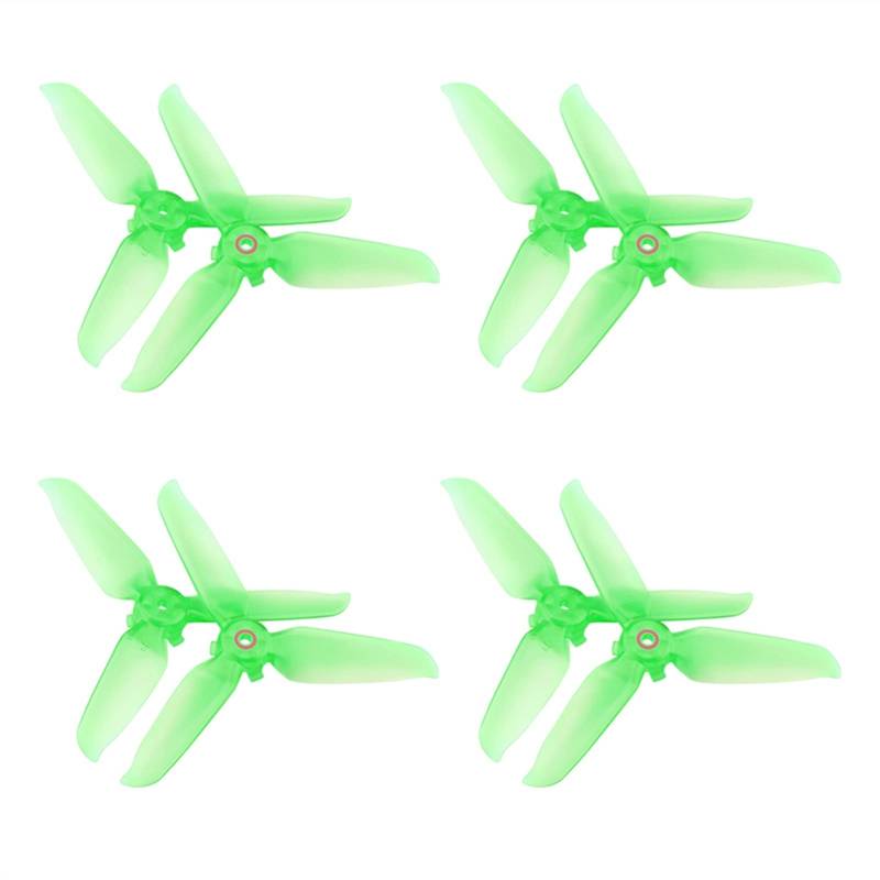 Szwaldaper 5328S Farbpropeller Propeller Paddelblätter Ersatzflügellüfter Ersatzteil Drohnenzubehör, for DJI, FPV Combo Drohnenblattpropeller(Green 4 Pair) von Szwaldaper