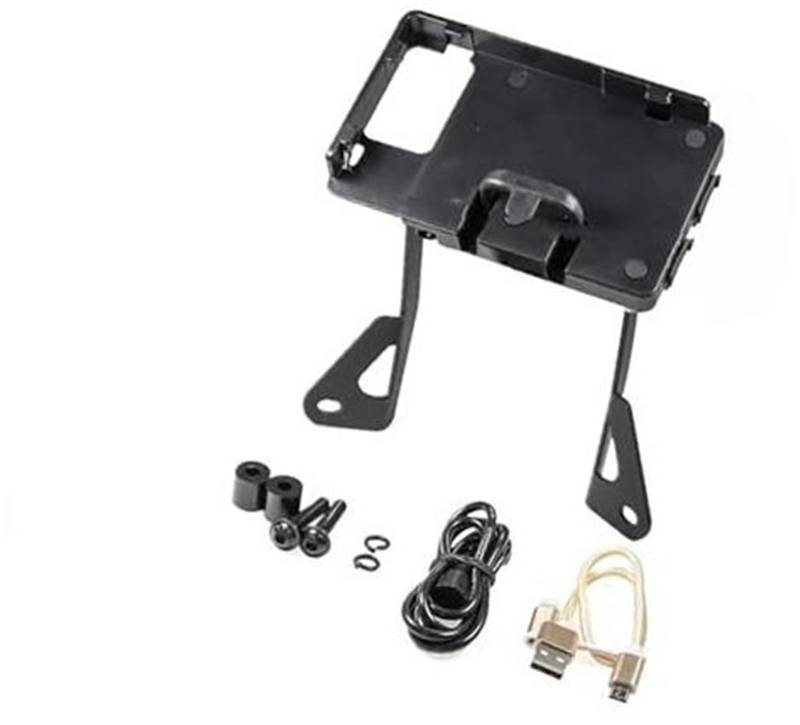 Szwaldaper Abnehmbarer Telefonhalter, for MOTO, for GUZZI V 85 TT V85TT V85 2019-2023, for Smart, Telefonhalter GPS-Navigationshalterung Motorrad Windschutzscheibenverkleidung Obere Halterung Telefonh von Szwaldaper