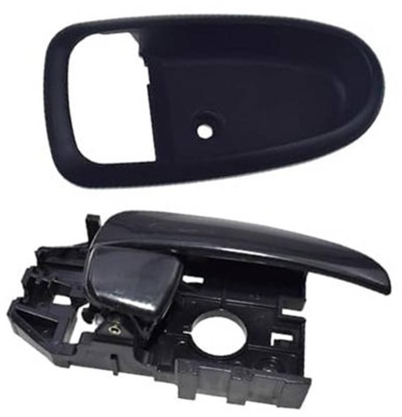 Szwaldaper Auto-Innentürgriff/Abdeckung Links/rechts, for Elantra, 2001–2006 826112D000 826212D000 826102D000 826202D000 Türgriffzubehör(Black Handle and Cover Rh) von Szwaldaper