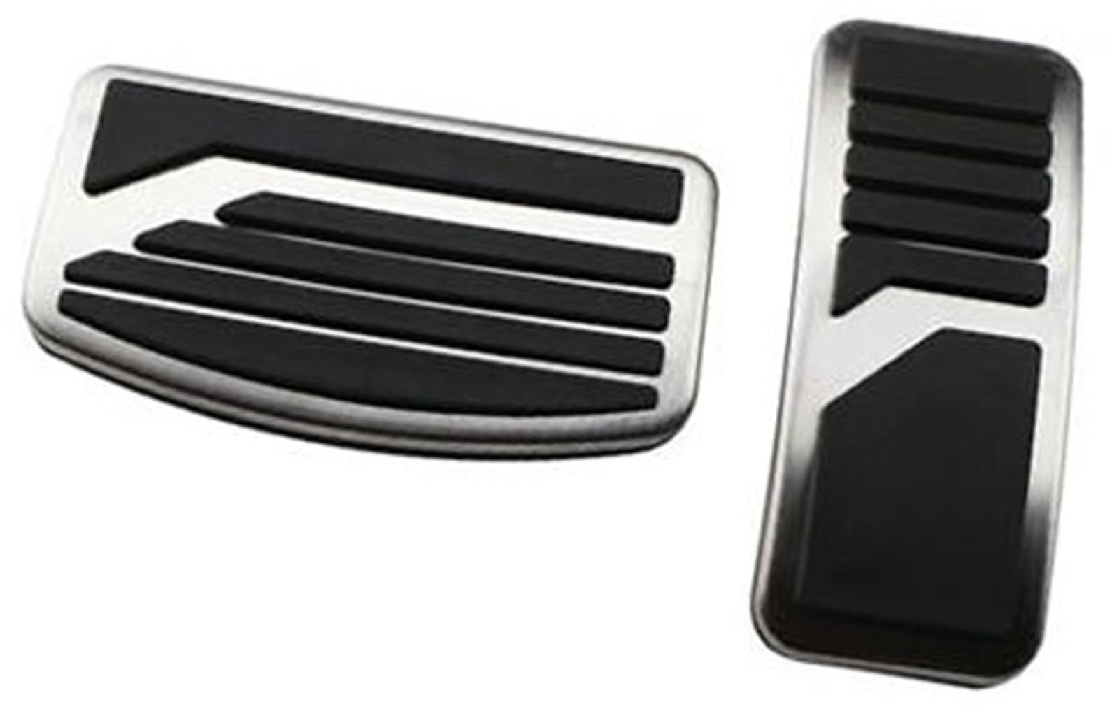 Szwaldaper Auto Pedale Pad for Zotye T600 RS9 T300 T500 Zubehör Bremspedal Schutz Abdeckung Autopedalabdeckung(Black at 2Pcs) von Szwaldaper