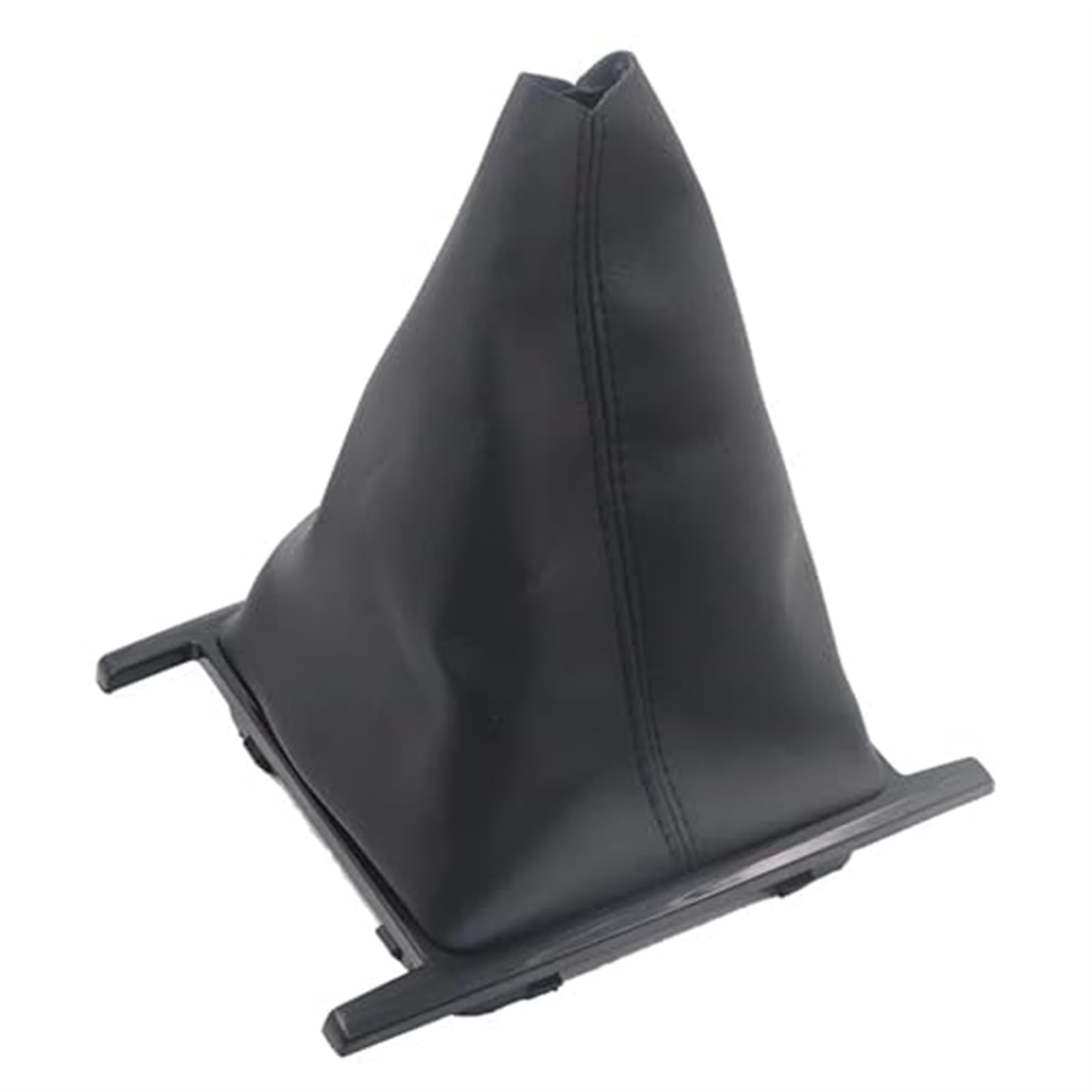 Szwaldaper Auto Schaltknauf Kopf Getriebeabdeckung Schalthebel Stick, for Amarok 2010-2022 Handschalthebel Handball Automatik-Schaltknauf(Black Gear Boot) von Szwaldaper