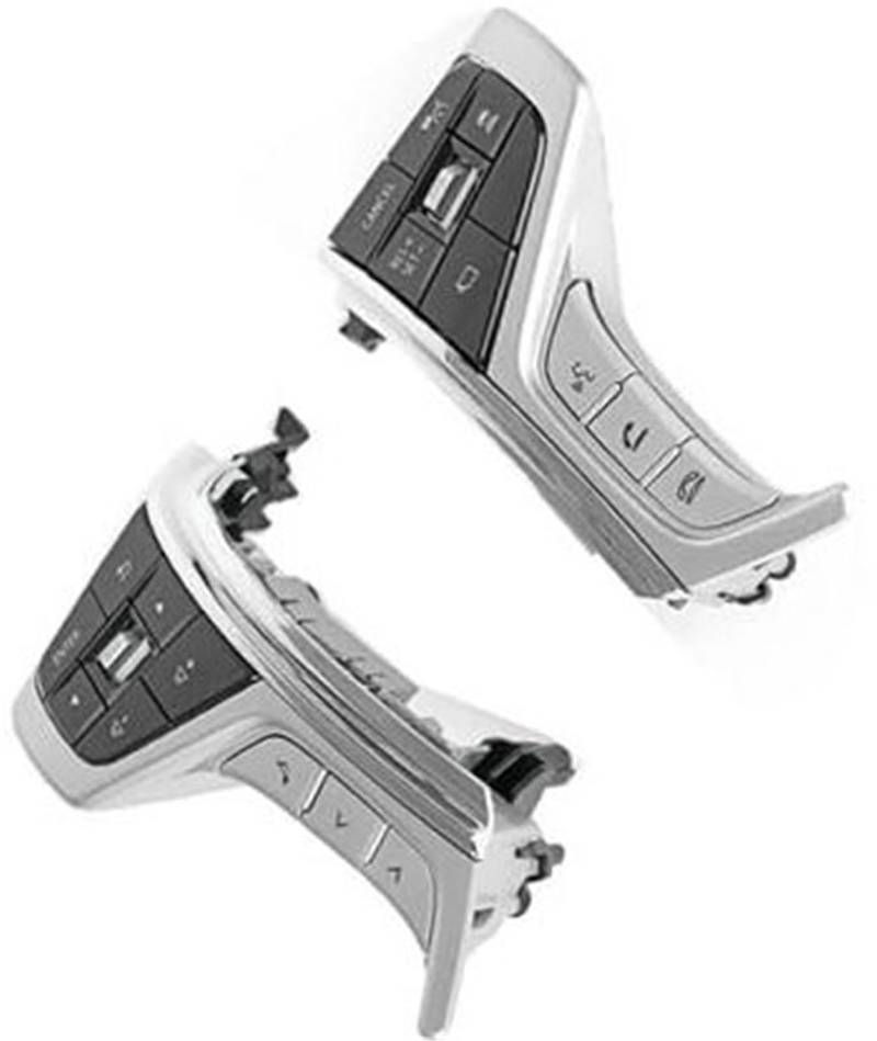 Szwaldaper Auto-Tempomat-Taste, for Mitsubishi, for Outlander, for Delica L200, for Pajero Sport 2015-2021 2022 Auto-Lenkrad-Tempomat-Audio-Tastenschalter Lenkradtastensatz von Szwaldaper