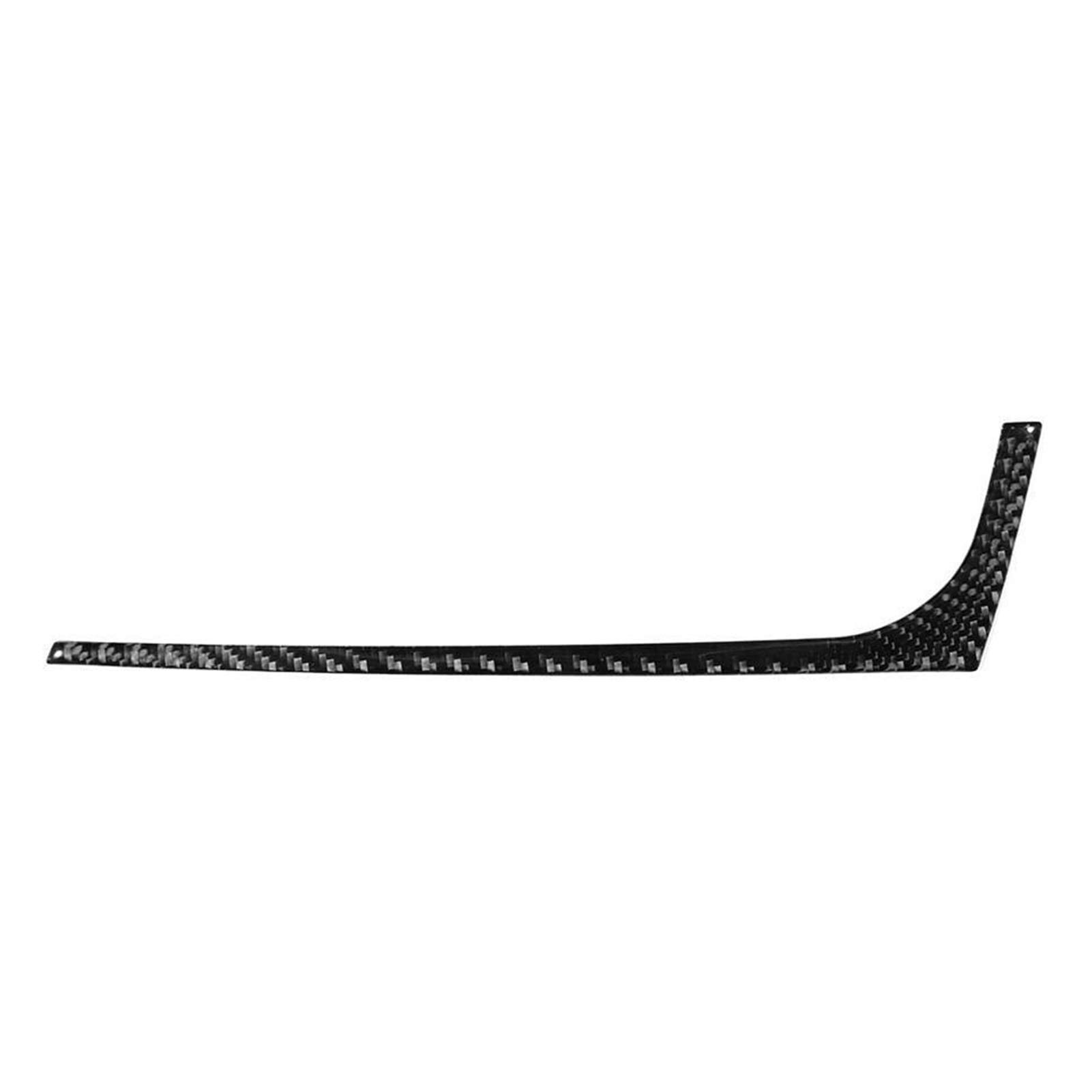 Szwaldaper Autoaufkleber Auto Armaturenbrett Dekoration Streifen Carbon Faser Trim Dekor F25 F26 X3 X4 2011 2012 2013 2014 2015 2016 Links Hand Auto-Entlüftungsringabdeckung von Szwaldaper