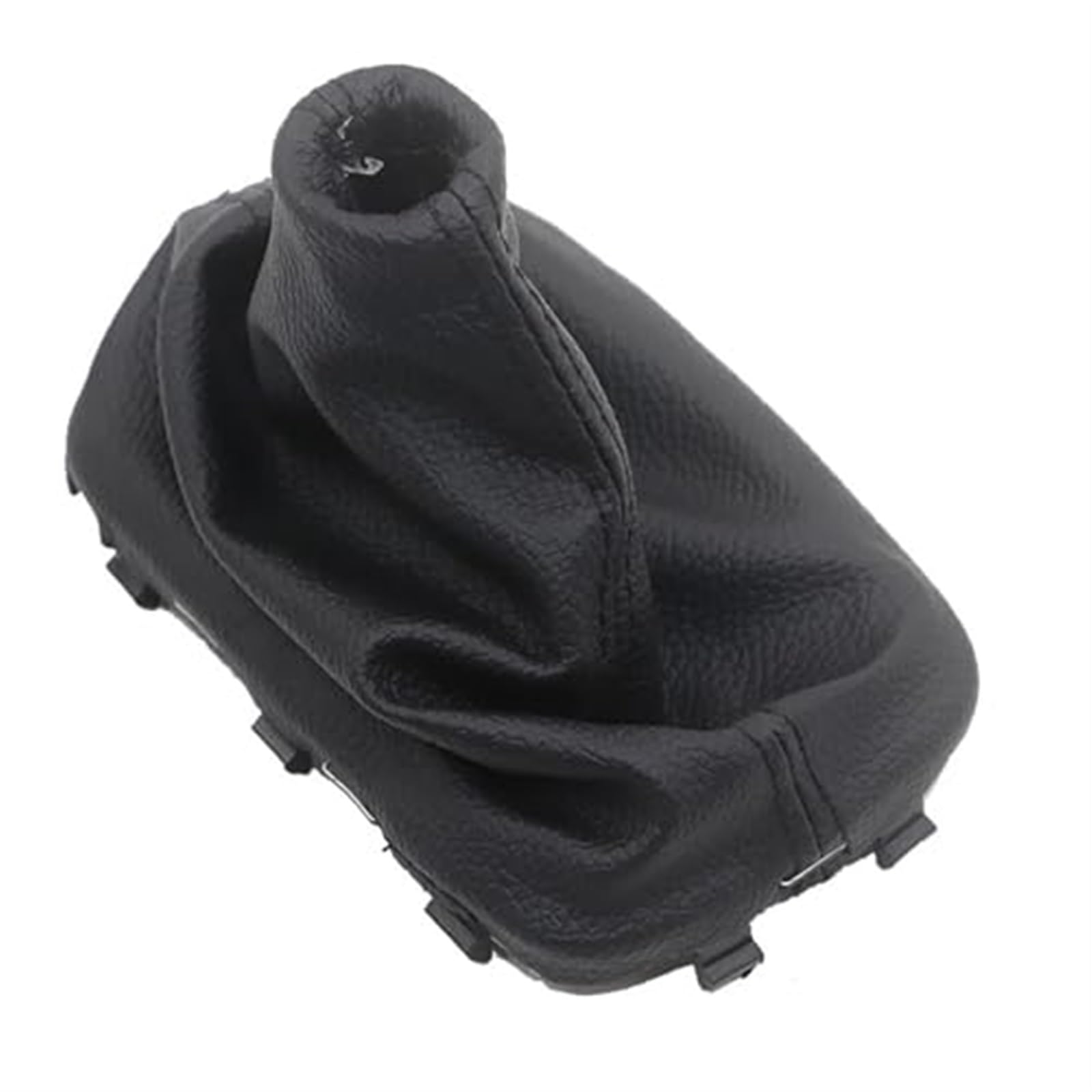 Szwaldaper Automatischer at-Schaltknauf, Kofferraumabdeckung, Gamasche, Schalthebel, Griff, for Kia, Forte Koup 2009–2013, 846401M500WK Auto-Shifter-Adapter(Black Gear Boot) von Szwaldaper