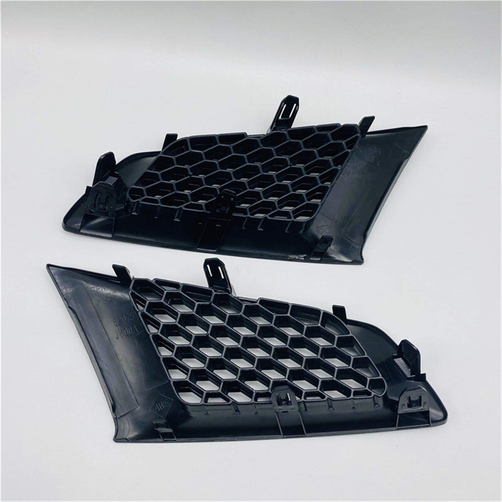 Szwaldaper Cafoucs Frontabdeckung Lufteinlassgitter Stoßstangengrill Zierleiste, for Renault, KOLEOS 2009 2010 2011 Auto-Entlüftungsringabdeckung(1 Pair (L and R)) von Szwaldaper