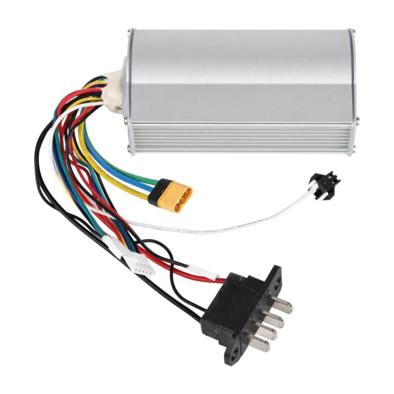 Szwaldaper Display Bildschirm Dashboard/Haupt Control Board Controller for HX X6 Elektrische Roller 36V 5A Motor Modul Geschwindigkeit Teile Armaturenbrett für Elektroroller(Only Controller) von Szwaldaper