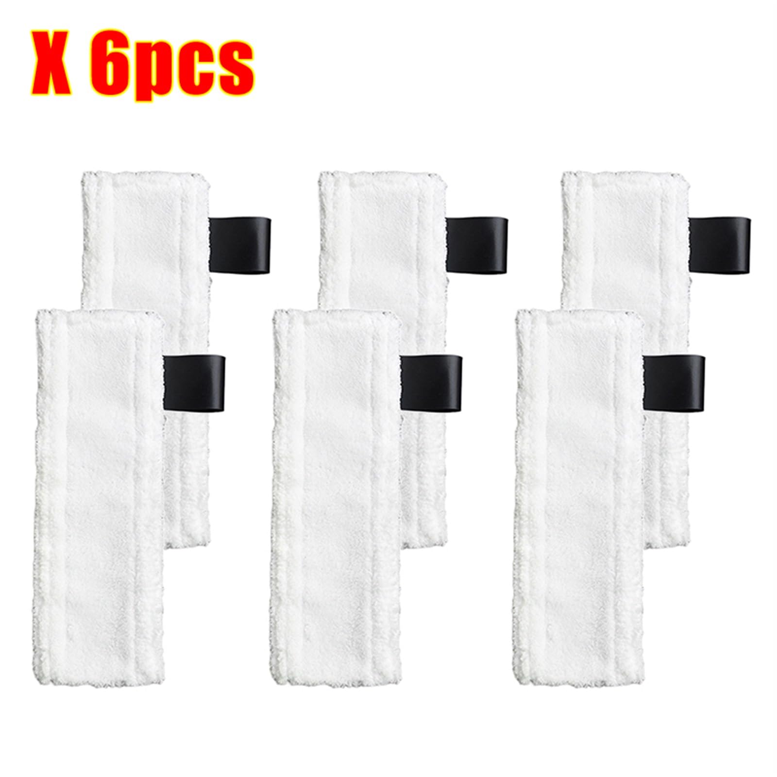 Szwaldaper Ersatz Dampfreiniger Bodenwischer Tuch Abdeckung Lumpen Pads Easyfix SC1 SC2 SC3 SC4 SC5 Staubsauger Ersatzteile Ersatzteile für Dampfreiniger(6pcs) von Szwaldaper