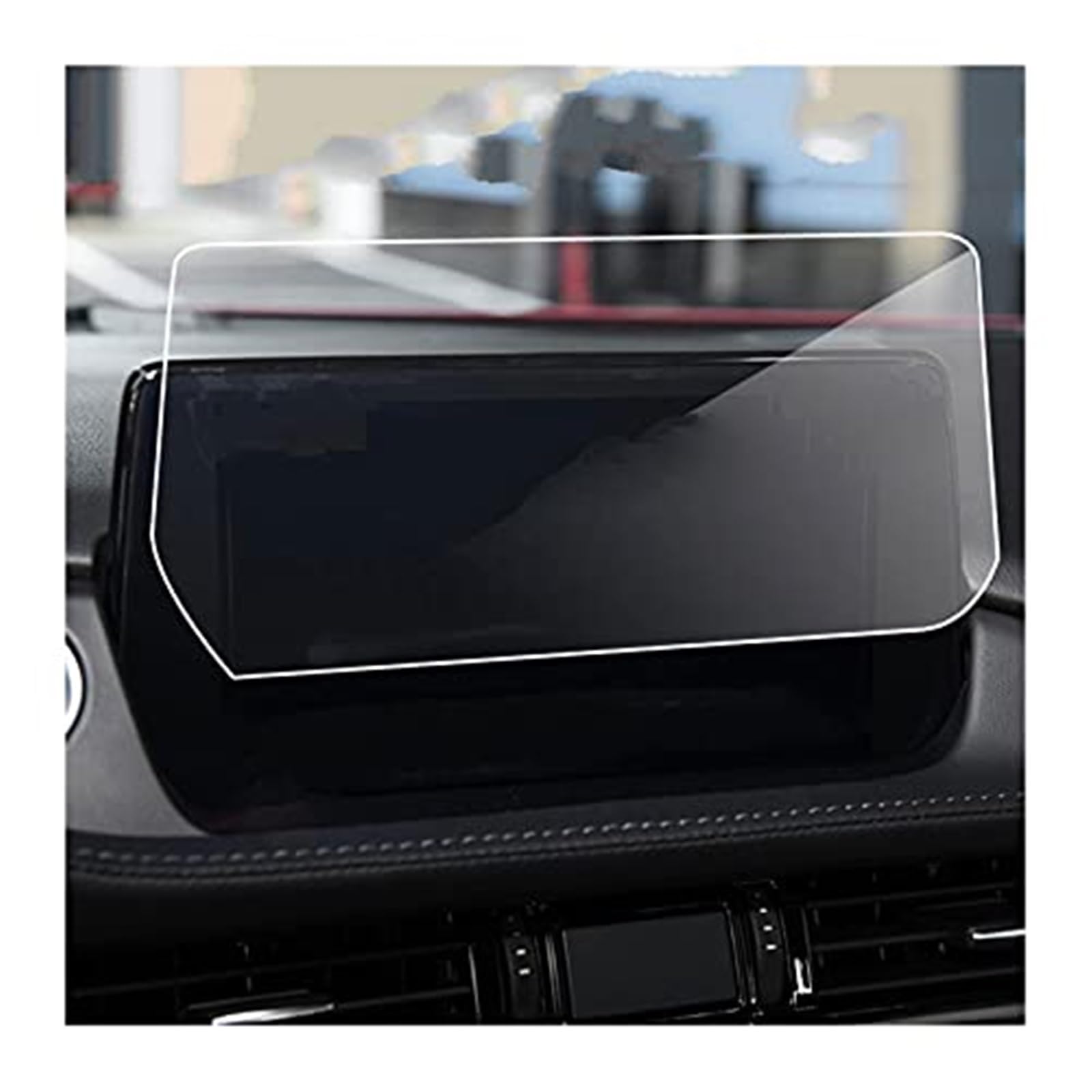 Szwaldaper Instrumenten-Displayschutz, for Mazda, 6, for Atenza GJ GL 2019 2020, Auto-Displayschutzfolie aus gehärtetem Glas, Auto-Navigationsmembran, gehärtetes Glas GPS-Displayschutzfolie von Szwaldaper