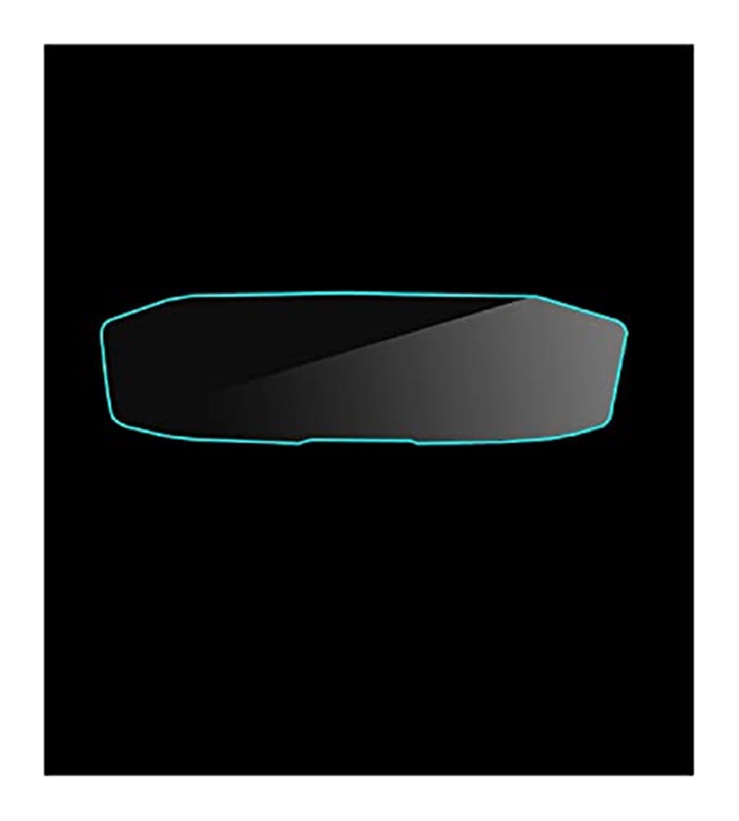 Szwaldaper Instrumenten-Displayschutz, for Peugeot, for 3008 5008 2017 2018 2019 2020, Auto-LCD-Bildschirm, gehärtetes Glas, Armaturenbrett, Navigation, Schutzfolie, gehärtetes Glas GPS-Displayschutzf von Szwaldaper