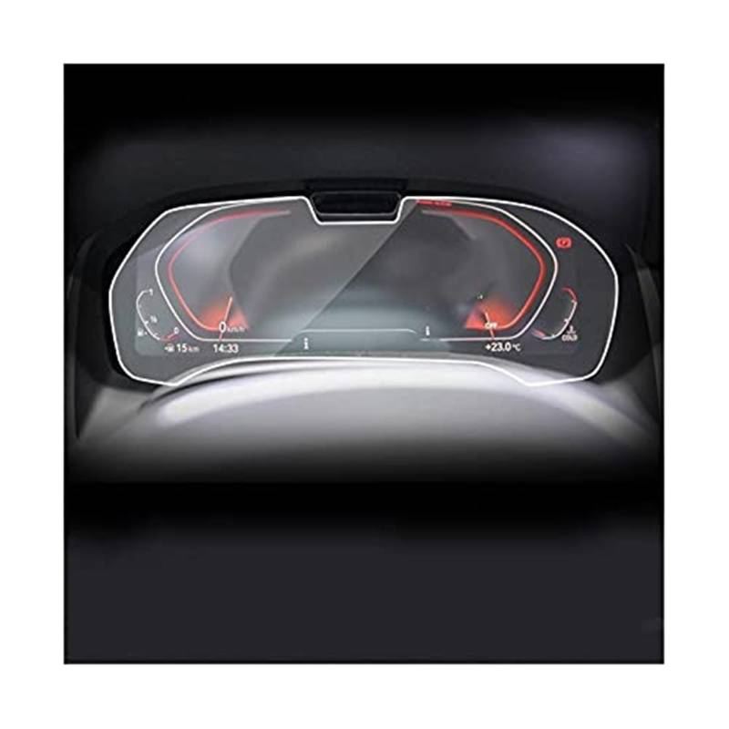 Szwaldaper Instrumenten-Displayschutzfolie, for, for G32 Serie 6GT 2020 2021, GPS-Navigationsfolie, LCD-Bildschirm, Schutzfolie aus gehärtetem Glas, Innenzubehör, Schutzfolie aus gehärtetem Glas GPS- von Szwaldaper