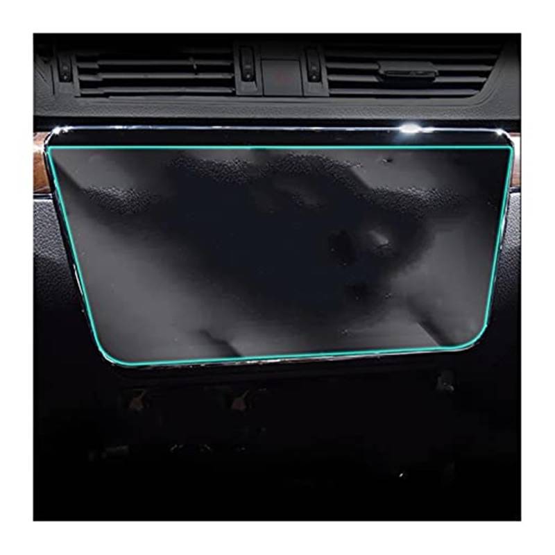 Szwaldaper Instrumenten-Displayschutzfolie, for Skoda, for Superb 2018 2019 2020, Auto-LCD-Display-Schutzfolie, GPS-Navigationsfolie, TPU-Displayschutzfolie, gehärtetes Glas GPS-Displayschutzfolie(BLA von Szwaldaper