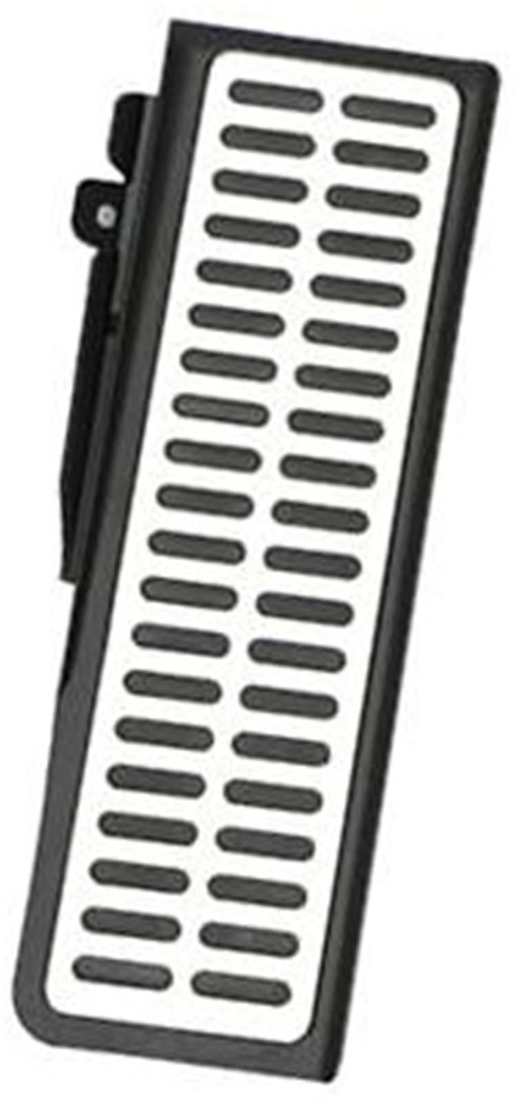 Szwaldaper LHD-Autopedale, for VW, for Tiguan, 2009–2016, Edelstahl, at MT, Bremspedalabdeckung, Restpedalpolster, Zubehör Autopedalabdeckung(Black 1Pc Rest Pedal) von Szwaldaper